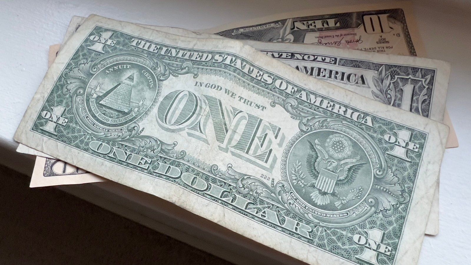 US dollar bills