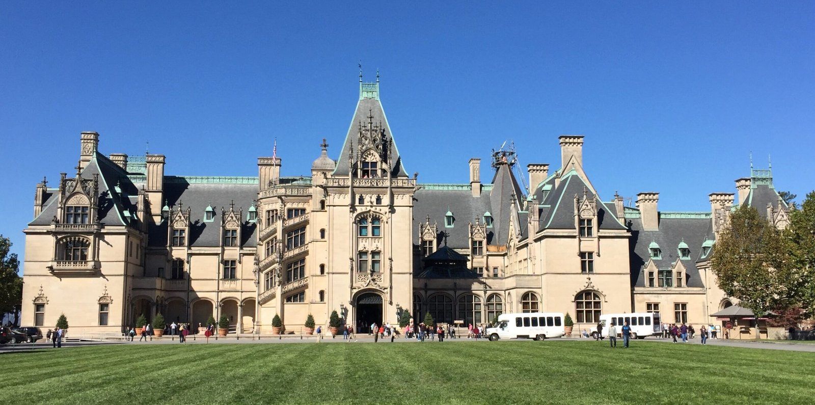 Biltmore Estate mansion in Asheville, North Carolina